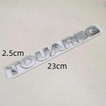 1tk 3D ABS TOUAREG Auto T&auml;hed Tagumine Kaitseraud Pagasiruumi Embleem Kleebis M&auml;rk Decal styling auto Tarvikud