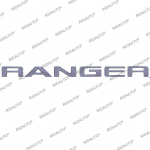 Kvaliteetne ABS 3D Rangeri embleemi kleebis Sobib Ford Ranger T9 2022 2023 Wildtrak Sport XLT XL+ XL Tagaluugi logot&auml;hed