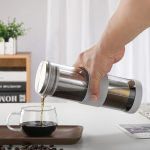 Kaasaskantav &otilde;hukindel k&uuml;lmpruulitud j&auml;&auml;kohvi valmistaja teeinfuser - 800 ml k&uuml;lmpruulitud kohvikann pruulimisklaasist dekanter kann