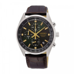 Seiko SSB385P1 Kronograaf Meeste K&auml;ekell &ndash; Roheline Tihvtitahvel / Kvarts pruun