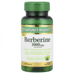 Nature's Bounty, Berberiin, 1000 mg, 60 kapslit (500 mg kapsli kohta)