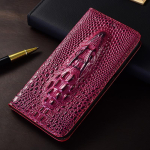 Krokodillipeaga Ehtsa Nahast Klapp&uuml;mbris Samsung Galaxy A04 A14 A24 A34 A54 A05 A15 A25 A35 A55 A06 A16 A26 A36 A56 jaoks A35 5G&Genuine Leather veinipunane v&auml;rv