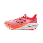 Li Ning Feidian 5 Challenger Low top Carbon Plate Physical Fitness Test & Exam Running Shoes Women's Red ARMV002-7 37
