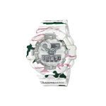 CASIO Meeste vedelkristall/analoog kahekordse n&auml;iduga seeria kell GA-700SKZ-7A GA-700SKZ-7A White Dial
