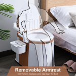 150KG V&auml;lik&auml;mpingu kaasaskantav mobiilne tualett koju eakatele haiglasse reisimiseks paadile rasedatele k&auml;mpingutualett t&auml;iskasvanute laste tualett Without Backrest&Armrest hall