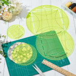 Circle Magics Tikandi mallide komplekt Missouri Star Circle Magics Suure ringi mall Plastikust tikandi malli joonlaud China Mainland