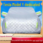 2024 Tesla Model Y Tugevdatud tepitud autokate - Kaitse lume, rahe, p&auml;ikese ja vihma eest Thickened Cotton Hail Protection, All Season