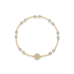 Swarovski Remix Collection Mitmek&uuml;lgne Maagiline Kett Swa Remix N&auml;htamatu Magnetiline Pannal Kullatud K&auml;ev&otilde;ru Naiste k&auml;ev&otilde;ru 5528876 Box (Random Color),M
