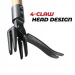 Umbrohut&otilde;mbaja t&ouml;&ouml;riist, Seisuv umbrohut&otilde;rjuja t&ouml;&ouml;riist, 4-k&uuml;&uuml;neline teraspea umbrohut&otilde;mbaja t&ouml;&ouml;riist, Aia k&auml;si-umbrohut&otilde;mbaja t&ouml;&ouml;riist, Eemaldab umbrohu sujuvalt ilma p&otilde;lvili laskumata Claws