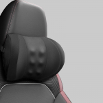 Auto Elektriline Massaaži Peatoe Padi 12V USB Kaela Tugi Pikkadeks S&otilde;itudeks Auto Peatugi V&auml;hendab V&auml;simust must