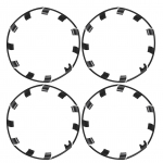 21-tollise velje kaitseriba kriimustuskindel ilukilbi veljeparandus Tesla Model Y Performance 2024-2024 jaoks matt must v&auml;rv