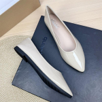 Mood 2025 Uued Teravaotsalised Naiste Korterkingad Lakknahast T&ouml;&ouml;kingad Suurused Naiste Kingad 42 43 Mokassiinid Naistele Zapatos Mujer 33 beež