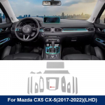 Auto sisekujunduse kaitsekile Mazda CX-5 CX5 2017-2026 jaoks Eell&otilde;igatud TPU Kriimustuskindel Kile Armatuurlaud Navigatsioon L&auml;bipaistev Kate