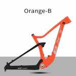 BXT-097 29er T&auml;isvedrustusega Raam Boost 148*12mm S&uuml;sinikust Jalgrattaraam kasuta UDH Hanger XC Maastikuratas S&uuml;sinikraam S oranž