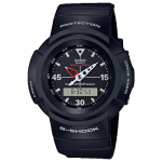 Casio G-SHOCK Meeste Vaik 200M Veekindel Analoog P&otilde;rutuskindel Kvartsikell AW-500E-1E must