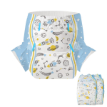 CutiePlusU T&auml;iskasvanute M&auml;hkmed Unisex Inkontinentsi Maksimaalne &Ouml;ine Imavus Kosmoseuurija 2 tk Proov, P&uuml;ksid, M&auml;rgistatud, - (M 71-96cm)