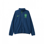 Nike Brasiilia Prantsuse Frotee Jalgpalli Treeningjakk Ranniksinine Meestele DX2045-490 XXL