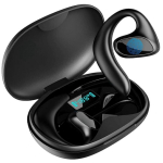 Talkbuds t&otilde;lkek&otilde;rvaklapid by Qinux, Bluetooth-h&auml;&auml;lt&otilde;lkija 114 keeles, Must, Ideaalne reisimiseks ja &otilde;ppimiseks banx3_jstj