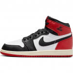 Jordan 1 k&otilde;rged korvpallijalatsid Must/Valge/Punane Lastele Vanuses 3-7 Aastat FD1412-106 29.5