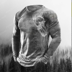 Vintage meeste imitatsiooniga puuvillased T-s&auml;rgid Kevad-s&uuml;gis kaelusega avara pikkade varrukatega vabaaja t-s&auml;rk Meeste riided Suurem&otilde;&otilde;duline T-s&auml;rk 6XL gray