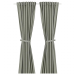 IKEA LENDA Kardinad koos kinnituspaeltega, 140x250 cm (2 paneeli)