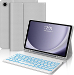 &Uuml;hildub Samsung S10 Lite/FE tahvelarvutiga: Kaitsekate, Bluetooth-klaviatuur, Magnetiline nahkkate, Plats pliiatsi jaoks. Samsung S10lite 10.9 inch X400/X406