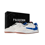 Travis Scott x Jordan Air Jordan 1 VAL Lightning Libisemisvastased Libisemisvastased Madalad Vintage Korvpallijalatsid Unisex DZ4137-700(Team1868-VAL) 35.5
