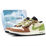 Jordan Air Jordan 1 Iced Americano Kulumiskindel Kulumiskindel Madal Mudel Vintage Korvpallijalatsid Unisex 553558-081(Meeskond144-) 45