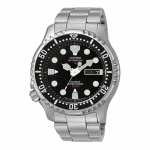 CITIZEN Promaste Seeria 200m Veekindel Automaatne Terasest Rihm 42mm Meeste K&auml;ekell Must T&auml;hik NY004050E must
