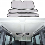 Land Rover Defender 110 130 2004-2024 Autole Eesmise Tuuleklaasi Kate T&auml;ielik Aknaklaas P&auml;ikesekaitse P&auml;ikesevari Autotarvikud