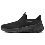 Skechers Sport Meeste Mugavad Mitmek&uuml;lgsed Hingavad Toetavad Tagasil&ouml;&ouml;giga K&otilde;nnikingad Meeste tossud Must 233201-BBK 43 black