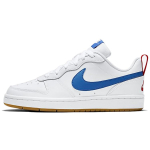 (GS) Nike Court Borough Low 2 'Valge Sinine Punane' Laste BQ5448-109 EU 38 white