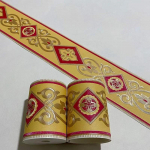 3D isekleepuv seinapaneeli &auml;&auml;rise kleebis Veekindel Kuldne Luksuslik PVC tape Elutuba Vannituba V&ouml;&ouml;koht Kodu kaunistus