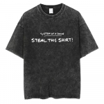 Pestud Vintage System of A Down Steal This Shirt Meeste Naiste Vabaaja Rock L&uuml;hikeste Varrukatega T-s&auml;rk Meessoost &Uuml;lesuuruses Puuvillased Retro T-s&auml;rgid S mitmev&auml;rviline