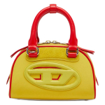 Diesel 1Dr Dome Logo V&auml;rviplokk Disain Pol&uuml;ester Bowlingukott Mini Naiste kotid Kollane X10369PR886HA986 Basic Set (Bag+Dust Bag) red
