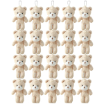 10/20/30 tk 4,7 tolli kaisukarud pehmed t&auml;idisega m&auml;nguasjad karu kaisunukk v&otilde;tmehoidja k&auml;sit&ouml;&ouml; ripats DIY pulmad s&uuml;nnip&auml;ev j&otilde;ulupidu kingitus beige