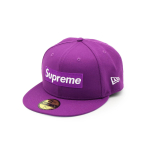 Supreme No Comp Box Logo New Era Lavendel 7 1/2 purple