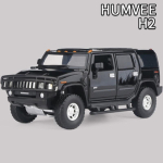 1:32 HUMMER H2 Sulamist Autode Mudel Die-cast Metallist M&auml;nguasi Maastikus&otilde;idukite Mudel Simulatsioon Heli ja Valgus Kogumik Laste M&auml;nguasi Kingitus must