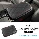 Siseviimistlus Hyundai Tucson NX4 2025 2026-UP Keskjuhtimispuldi k&auml;etoe konteineri alusmatt Black must