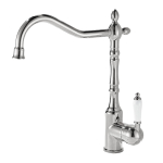 Antiikne kuldne t&auml;isvask 3-in-1 k&ouml;&ouml;gisegisti: Kuum/K&uuml;lm Vesi Valamu ja K&ouml;&ouml;giviljade Pesubasseini jaoks, Pritsmekindel Disain Comes with two 60cm cold and hot water inlet hoses gray