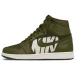 Jordan 1 Retro High Oliivikangas 555088-300 43 black