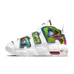 Nike Air More Uptempo Peace, Love, Swoosh GS DM8155-100 35.5 white