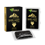 Rudra International Himaalaja Shilajiti Kivi | Toores Shilajit | Originaalne Kivi Shilajit | 100% Puhas Himaalaja Shilajit Rikastatud Humushappega | N