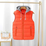 S&uuml;gis-Talvine Meeste ja Naiste LOUG Prinditud Puuvillane Vest 5XL red