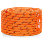 VEVOR Arboristi puuronimisn&ouml;&ouml;r Kahekordse punutisega pol&uuml;ester 1/2 /1,3 cm x 120'/36,6 m 48-keeruline