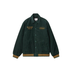 Carhartt WIP S&uuml;gis/Talv 23 Letterman Jakk Unisex Explore Green I032436-1SG-XX M black