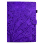 Kaitse&uuml;mbris Lenovo Idea Tab Plus 12.1 jaoks Case tb361fu tb361zu Reljeefne Rahakott Seisualusega Tahvelarvuti Etui Xiaoxin Pad 12.1-tollise jaoks tb365fc Case Idea Tab Plus 12.1 lilla