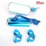 Jalgratta tahavaatepeegel 1 paar reguleeritavad universaalsed jalgratta tahavaatepeeglid sinine