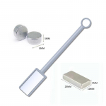 Nail Art Tools 3D Magic Cat Eye Glue Kahepealine tugev kassisilmamagnet 1pcs