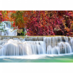 5D teemantmaaling juga maastik puu ristpistes teemanttikandid 20X30CM